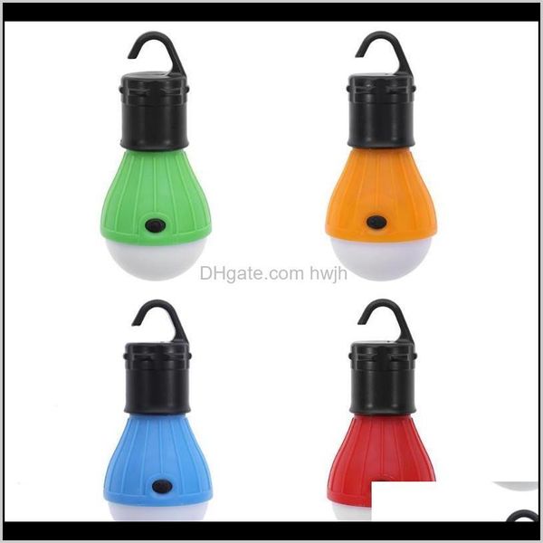 Linternas Mini linterna portátil Tienda de campaña Luz LED Bombilla de emergencia Antorcha magnética Gancho colgante impermeable para acampar Ooirg Qd7Fh