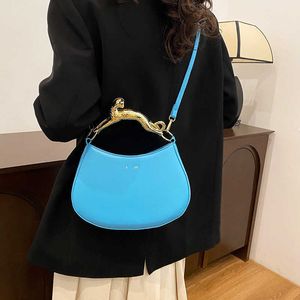 Bolso Lanv, bolso de hombro, bolso de moda para mujer, nueva tendencia, bolso de Luna, bolso cruzado de lujo Popular para ocio, bolso de diseñador