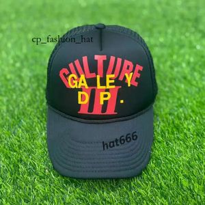 Lanvins Caps Ball Capsamerican Dept Letter Lanvins Hat Gp Graffiti Mesh Truck Driver Profile Gorra de béisbol de moda para hombres y mujeres Tendencia de moda Marca Galery Dep 4360