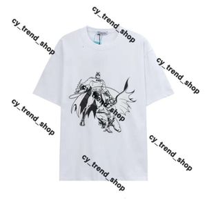 Lanvis shirt lavinss t -shirt heren lanven shirt hiphop grafische print oversized gothic smart casual harajuku streetwear y2k tops goth mannen lavines korte lavens shirt 48