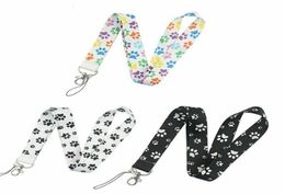 Lanyard ID Carte Holder Dog Paw Vet infirmière chat animal animal animal de compagnie