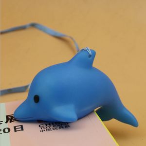 Lanyard Whale Night Light Gloeiend Speelgoed Aquarium Dieren Dolfijnen Groothandel Kinderen Cute Cartoon Compact 3D-licht