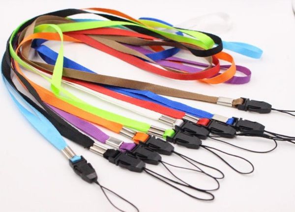 Lanyards Neck Strap For Id Pass Card Badge Gym Clé Téléphone mobile USB HOLDER DIY HOW ROPE LUANYard4889613