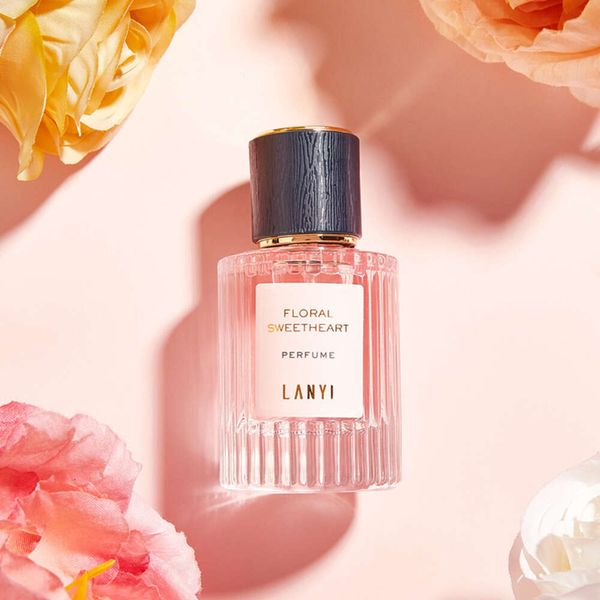 Lanyi Flower Sweetening No Man's Land Rose Perfume, esencia de 72 horas de duración, fragancia de flores y frutas, 30 ml