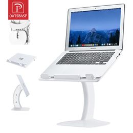 LAPDESKS OATSBASF Portable Laptop Stand Notebook Stand Multi Function Desk voor MacBook Air Pro -Slaap Room Reading Desk iPad Koelhouder