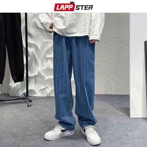 LAPPSTER jean Baggy Harajuku Y2k pour homme pantalon en Denim japonais Streetwear jambes larges contrat Kpop jogging 2022 0309