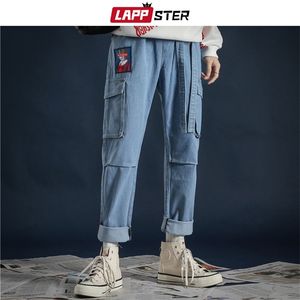 LAPPSTER KOREAN FASHOINS STREETWEAR JEANS BROEK 2020 LIBBONS HARAJUKU ZOGGY JEANS HOGE KWALITEIT KAAR