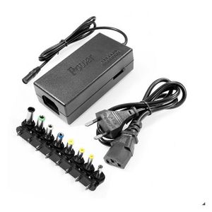 Adaptadores para portátiles Cargadores Adaptador de fuente de alimentación Cargador Dc 12V 15V 16V 18V 19V 20V 24V 96W 100W Carga para Dell Len Toshiba con caída Otusy