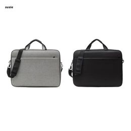 Sac d'ordinateur portable Case de transport 15,6 17 pouces avec bandoulière Misportation légère Butique Business School Use for Women Men 240515