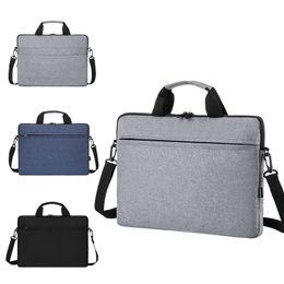 Sacoche pour ordinateur portable pour MacBook Air M1 étui pour Xiaomi Dell Asus 13 14 15 15.6 pouces léger sac à bandoulière sac à main porte-documents