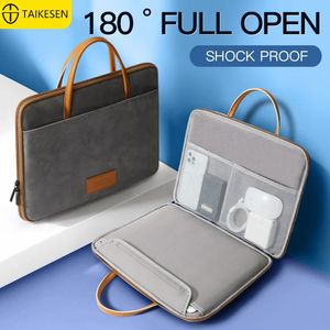 Funda para ordenador portátil 12 13,3 15,6 14 pulgadas bolso de hombro para portátil para Air Pro M1 HP Dell bolso maletín 231019