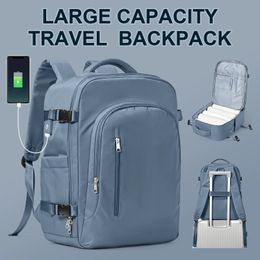 Laptopzak Travel Backpack voor vrouwen grote capaciteit EasyJet Carryons 45x36X20 Ryanair 40x20x25 Mens Cabin 240328