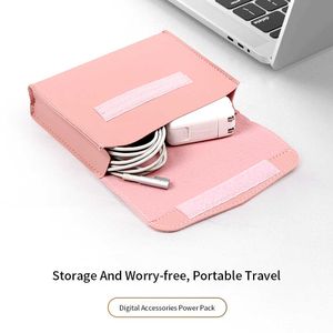Laptop Bags Cases Power Storage Bag For Notebook Digital Accessories Briefcase Mouse Data Cable Sleeve Bag HKD230828