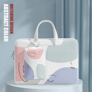 Sacs pour ordinateur portable, sac étanche pour ordinateur portable 13.3 15.6 14 pouces, pochette pour étui M1 Air Pro 13 15, sac à main à bandoulière, porte-documents 231030