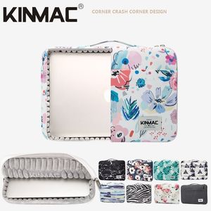 Sacs pour ordinateur portable Antichoc Marque Kinmac Laptop Bag 12 13 14 15.6 Pouces Étanche Lady Man Sleeve Case Pour MacBook Air Pro M1 Sac À Main PC Dropship 230725