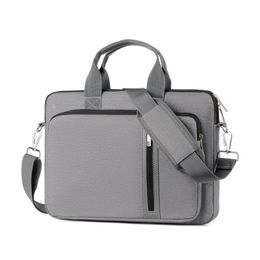 Sacs pour ordinateur portable Sac étanche pour ordinateur portable 13,3 14 15,6 17,3 pouces pour ordinateur portable pour Macbook Air Pro ordinateur épaule sac à main porte-documents pour femmes 230831