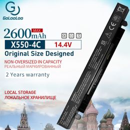 Laptopbatterij 14.8V 2600mAH A41-X550A voor ASUS A41-X550 X450 X550C X550B X550V X450C X550CA X452EA X452C