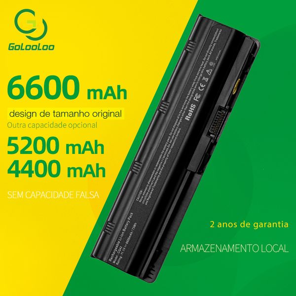 Batterie d'ordinateur portable pour HP Pavilion g4 g6 g7 CQ32 CQ42 CQ62 CQ72 DM4 HSTNN-CBOX Q60C CB0W MU06 MU09 G32 G42 G62 593553-001