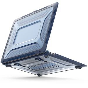 Étui pour ordinateur portable pour Macbook Air 13 13.6 A2337 A2681 Pro 13 16 14 A2442 A2485 M1 M2 M3 coque rigide antichoc avec support
