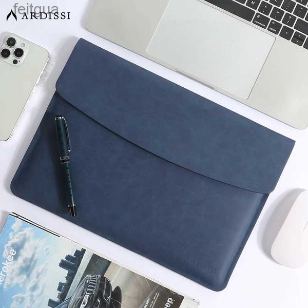 Estuches para computadora portátil Mochila Ardissi Funda de manga para (MacBook Mac Book iPad) Air M2 M1 13 3 14 2 15 6 16 Pro 12 9 pulgadas Funda de tela Bolsa Slim Luxury YQ240111