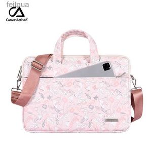 Sac à dos marque messager sac à main sac pour ordinateur portable 131415.6 pouces épaule homme dame étui pour MacBook ordinateur portable PC rose étanche DropShip G422 YQ240111