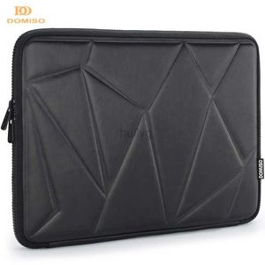 Sac à dos pour ordinateur portable DOMISO 10 13 14 15,6 pouces, housse de protection résistante aux chocs, sac étanche pour Macbook Acer HP noir 24328