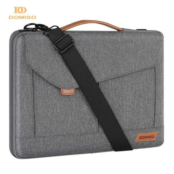 Estuches para computadora portátil Mochila Domiso Funda protectora para computadora portátil estilo sobre con correa para el hombro para computadora portátil de 14 15.6 17 pulgadas