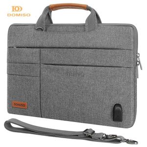 Étuis pour ordinateur portable Sac à dos Domiso Manchon multi-usage avec trou pour casque de chargement USB pour 10 13 13,3 14 15,6 17 pouces Sac pour ordinateur portable 24328