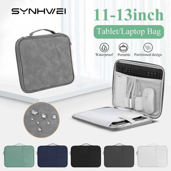 Estuches para portátiles Mochila Bolsa para computadora portátil para Funda Protectora para Tableta de 11 a 13 Pulgadas Estuche de Transporte Acolchado Apto para iPad Macbook ASUS HUAWEI Lenovo