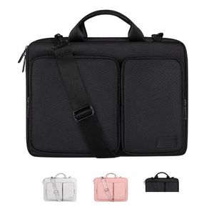 Estuches para portátiles Mochila Shoder Bag 13.3 / 14.1 / 15.4 / 15.6 Pulgadas Funda impermeable para portátil Maletín de mensajero ligero 1Xbjk210 Dhjx1