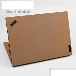 Cajas de la computadora portátil Skins de mochila calcomanías de piel de cuero Protector de protección ER para ThinkPad T590 T580 T570 T560 T550 T540 T540P E555 S430 OTXV5