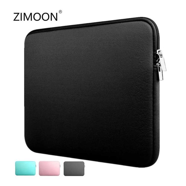 Estuches para portátiles Mochila Funda ultrafina para computadora portátil Funda para computadora portátil de 11/12/13/14/15 pulgadas para Macbook Computadora de bolsillo Maletín para tableta Bolsa de transporte