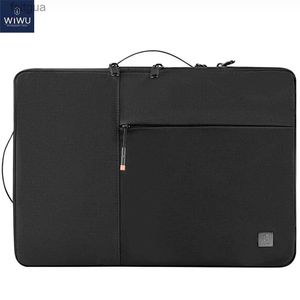 Laptop Cases Backpack WIWU nueva funda portátil para portátil 13 14 bolsa para portátil de doble capa para MacBook Pro 13 Air 15 2023 funda impermeable para portátil 15,6 YQ240111