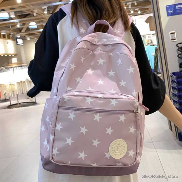 Sac à dos pour ordinateur portable pour femmes, nouveau sac d'école imprimé Kawaii pour dame, sac d'école en Nylon pour fille, mode Cool femme voyage mignon collège sac à dos étudiant tendance