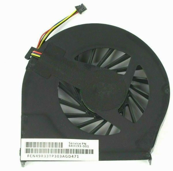 Ventilateur de refroidissement pour ordinateur portable pour HP Pavilion G4 G4-2000 G7 G7-2000 G6 G6-2000 683193-001 685477-001 FAR3300EPA FAN et KIPO 4PINS