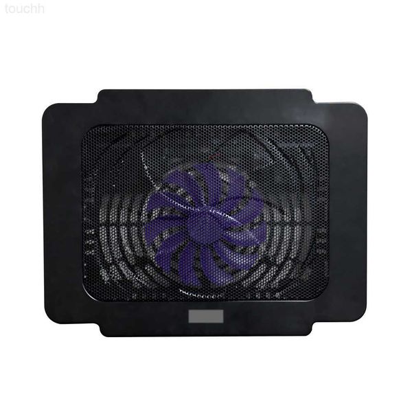 USB Gaming Laptop Silent LED Fan Cooler Réglable Notebook Cooling Pad Stand Holder Laptop fan Cooling Pads L230923