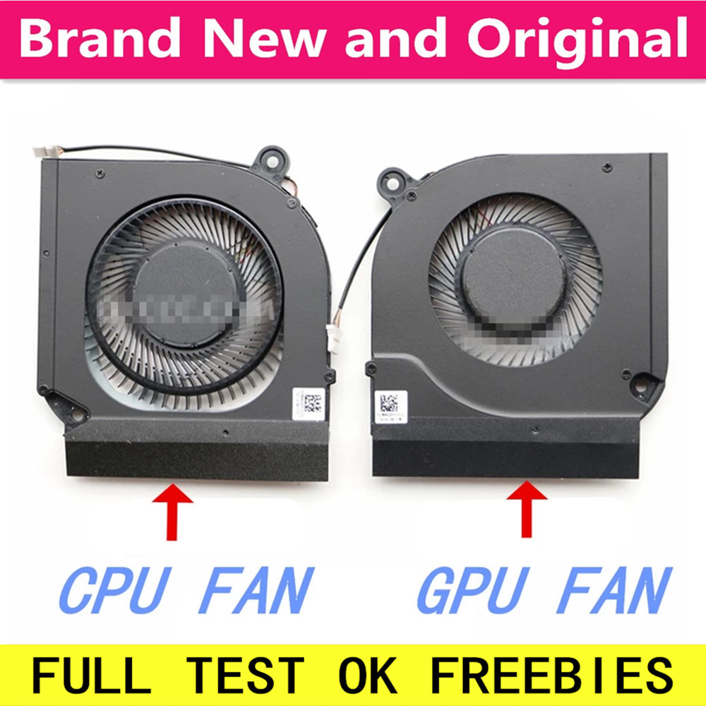 Ventilateur de refroidisseur CPU pour ordinateur portable pour Acer nitro 5 AN517-41 AN517-52 AN515-55 PH315-53 AN515-56 AN515-57 Féle de refroidissement GPU CPU