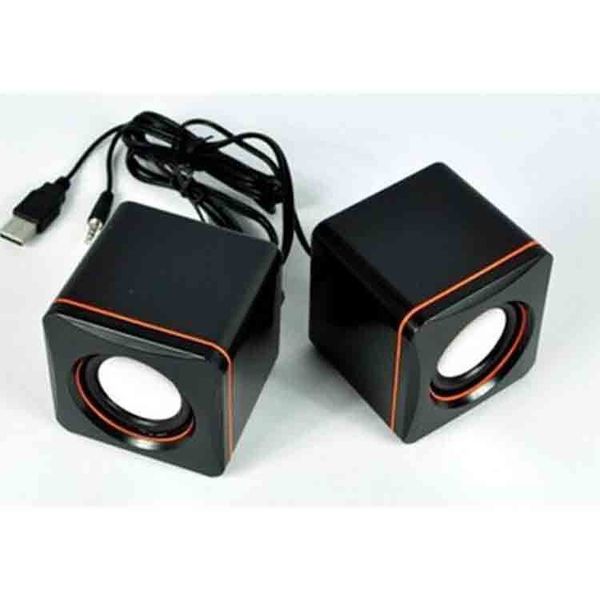 Computadora portátil Desktop Computer Mini altavoz 101 Pequeño cuadrado portátil Regalo USB altavoz pequeño