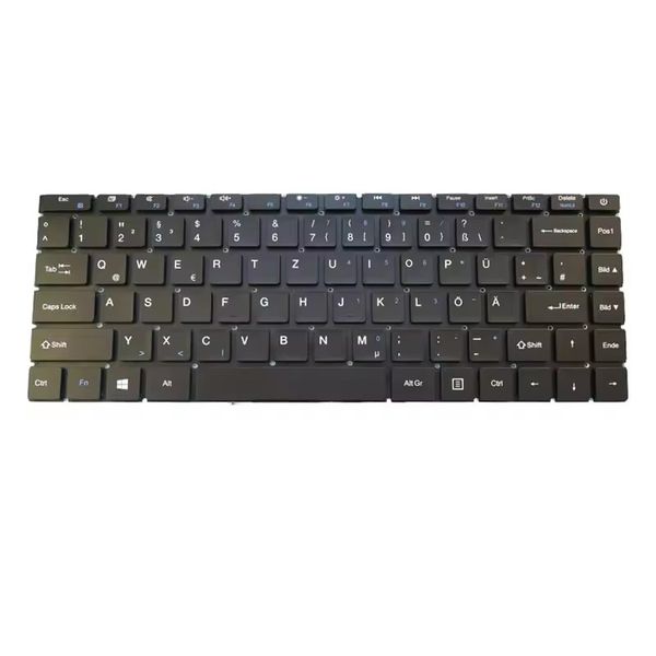 Clavier d'ordinateur portable pour Chuwi Lapbook SE CWI528 CWI547 13.3 Allemagne GR MB3081004 YXT-NB93-93 Black sans cadre Nouveau