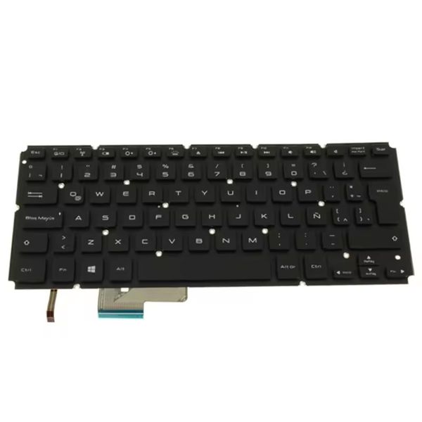 Clavier d'ordinateur portable pour Dell pour XPS 14 L421X 15 L521X Black avec rétro-éclairé en Amérique latine NSK-L60BC 1B 0xc2gc Notebook Clavier