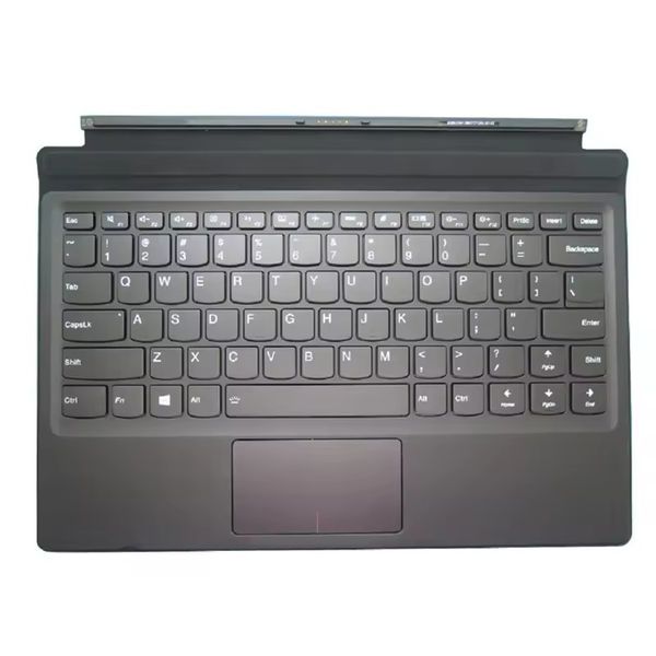 Clavier d'ordinateur portable pour Lenovo pour IdeaPad MIIX 510-12isk 510-12IKB 80U1 Tablette Folio Backlit English US 5N20N21161 5N20M13863