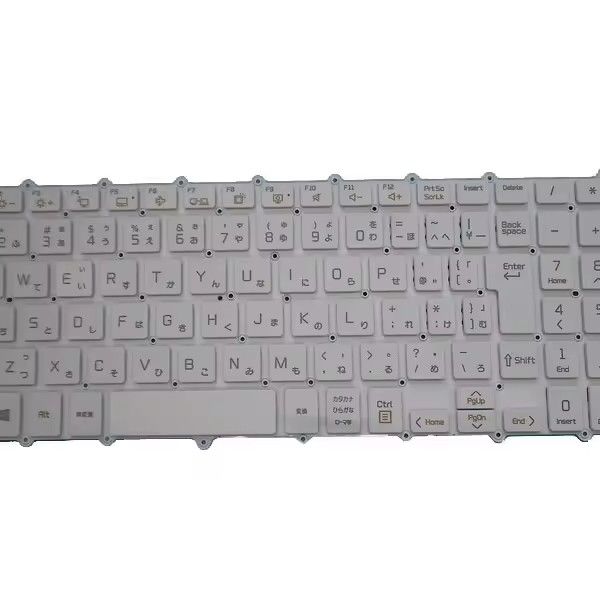 Teclado laptop para LG 17Z990-G 17Z990-G.AA3AK 17Z990-GA30K 17Z990-V 17Z990-V.A70K 17Z990-V.AA75C AA77A1 Japón JP White