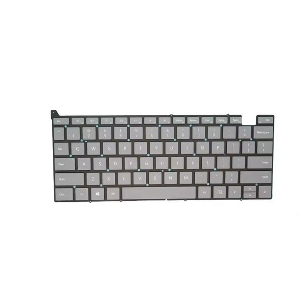 Clavier d'ordinateur portable pour Microsoft Surface ordinateur portable GO 1943 États-Unis US 2H-acyusq10711 sans cadre bleu