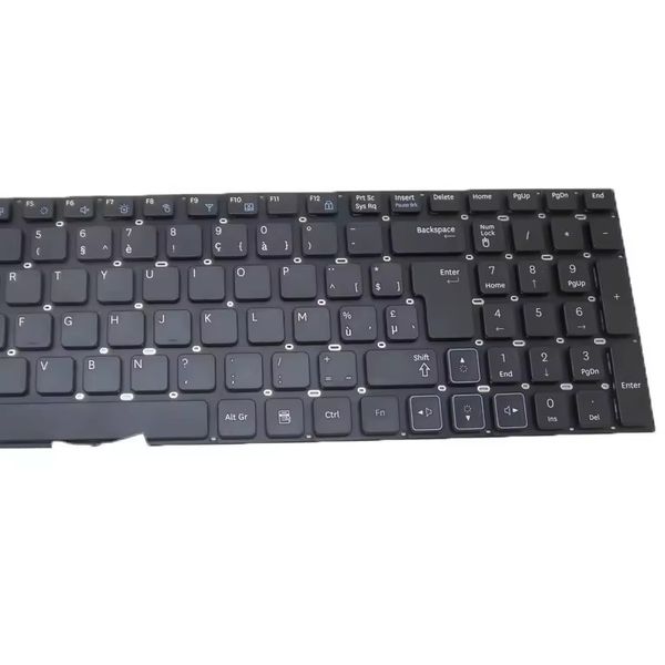 Clavier d'ordinateur portable pour Samsung RV511 RV515 RV520 Belgique BA59-02942G 9Z.N5QSN.B1A