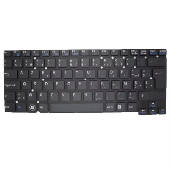 Clavier d'ordinateur portable pour Sony Vaio SVT13 Series HMB8809NWB171A 149111111BE 14911111000 HMB8809NWA172A 149034491BE Belgique BEU