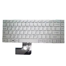 Clavier d'ordinateur portable pour Teclast F6 Pro Pride-K3058 MB2903009 Italie It Silver Nouveau