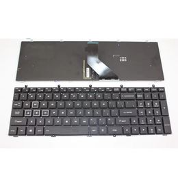 Laptop toetsenbord Voor Thunderobot 911 911M-M2 911-T1 US Standaard met verlicht toetsenbord Zwart Nieuwe en Originele