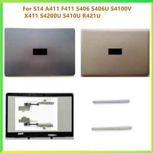 Laptop LCD Back Cover Case Bezel Front Frame Behuizing Voor ASUS S14 A411 F411 S406 S406U S4100V X411 S4200U S410U R421U shell 240307