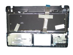 Clavier repose-paume pour ordinateur portable ASUS Q500 Q500A, noir rétro-éclairé, anglais américain et américain 9Z.N8BBU.J01