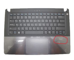 Laptop Palmrest For DELL For Vostro 5480 5470 5460 For Inspiron 5439 P41G gray with US keyboard&fingerprint 056M9X upper case